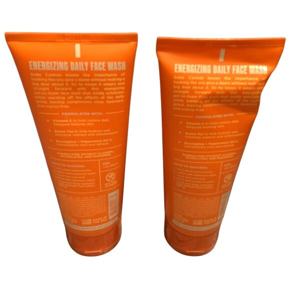 2 Duke Cannon Energizing Daily Face Wash 6 Fl Oz - Picture 3 of 3